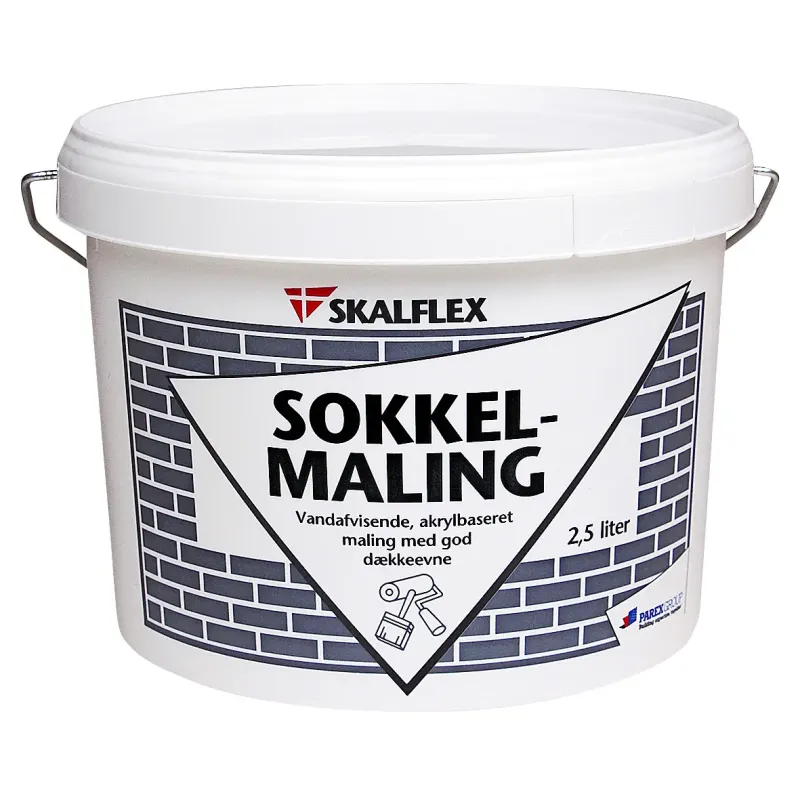 Skalflex Sokkelmaling Koksgrå   5lt