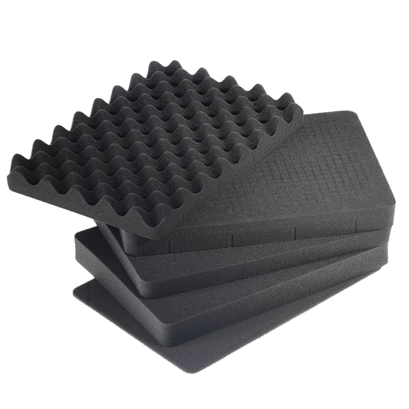 Skum Polstring Til Outdoor Kuffert  205x145x80 Mm  Volume:   3l Passer Til Model 500