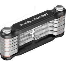 Smallrig 4375   Film Riot 10-in-  Folding Wrench Set With Multiple Angle Positioning Black