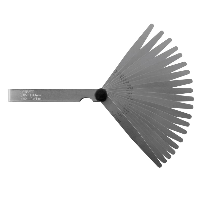 Søgerblade   05-  00 Mm  13 Blade  100 Mm Med Konisk Afrunding Og 10 Mm Bredde