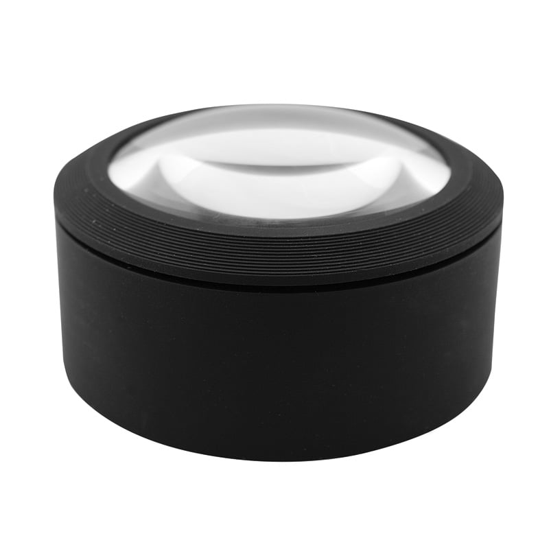Standlup   5x Forstørrelse ø70 Mm Glaslinse Og 3xleds