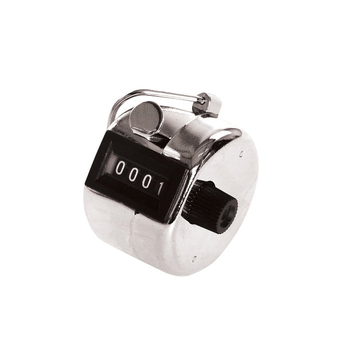 Styktæller  Håndtæller  Med   Cifre Og Finger Clip