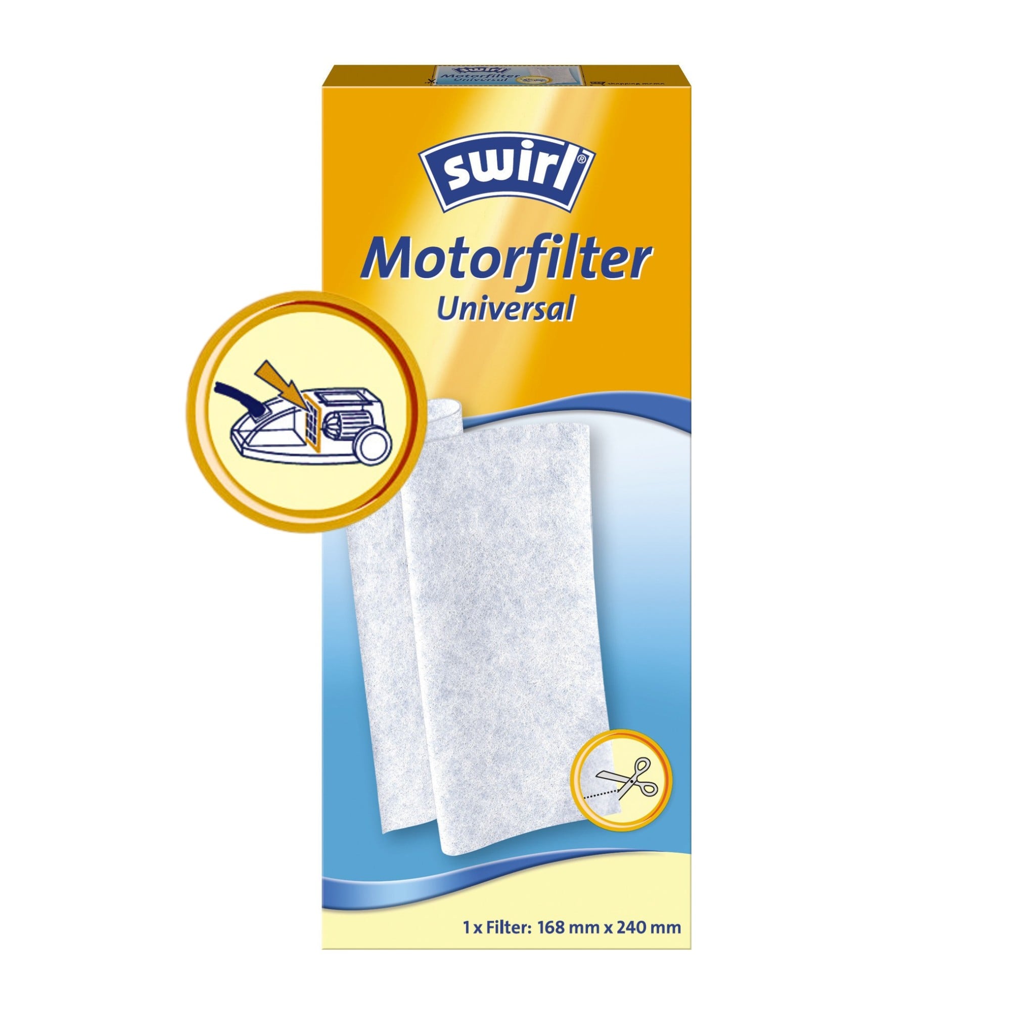 Swirl Universal Motorfilter Til Støvsuger