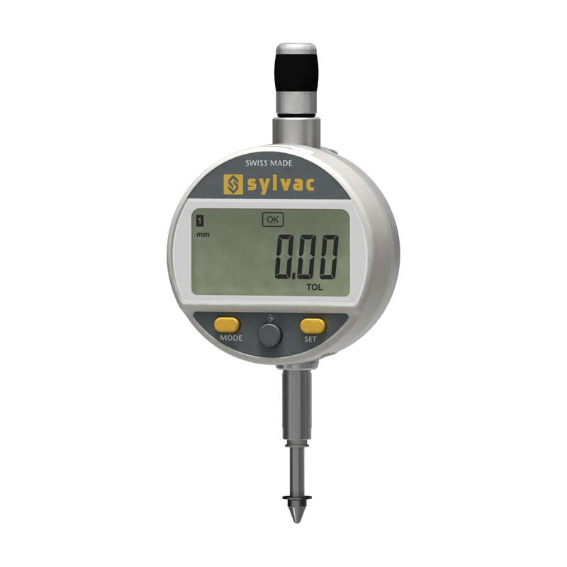 Sylvac Digital Måleur Ip54   Dial Work Advanced 12 5x0 01 Mm  805-5201