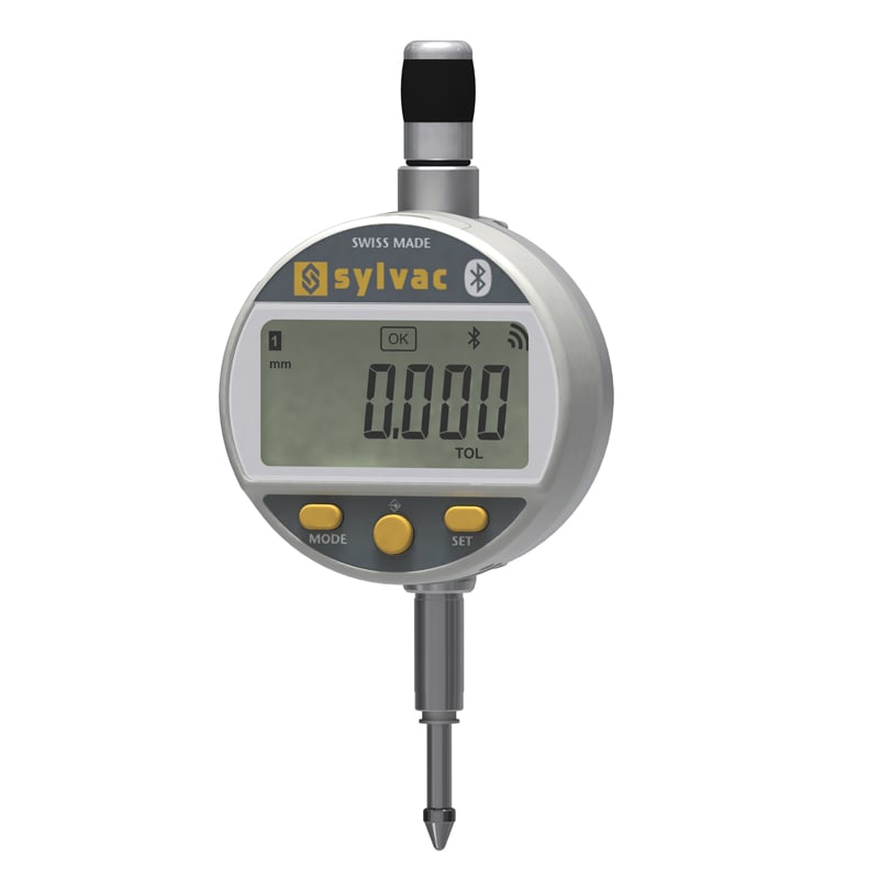 Sylvac Digital Måleur   Dial Work Smart 12 5x0 001 Mm  805-6301  Bluetooth