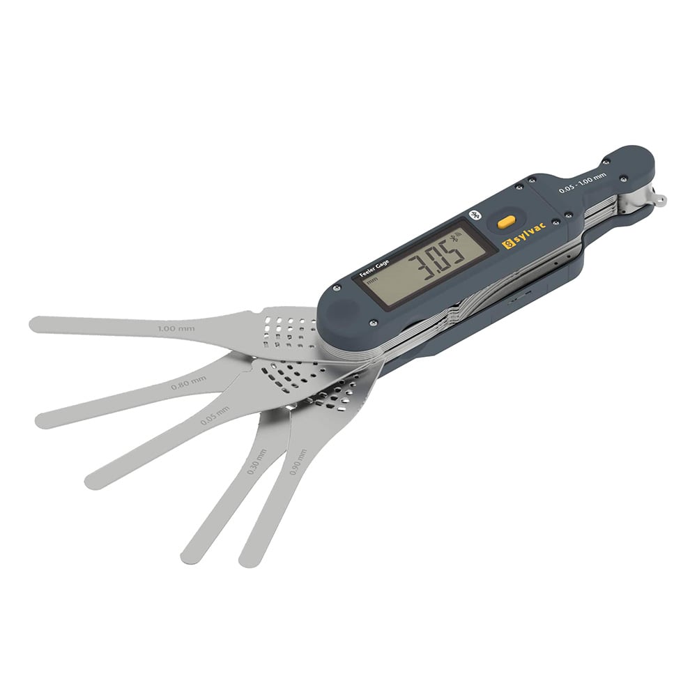 Sylvac Digitalt Søgerblad   04-  00 Mm 19 Blade Med Bluetooth  921 0110