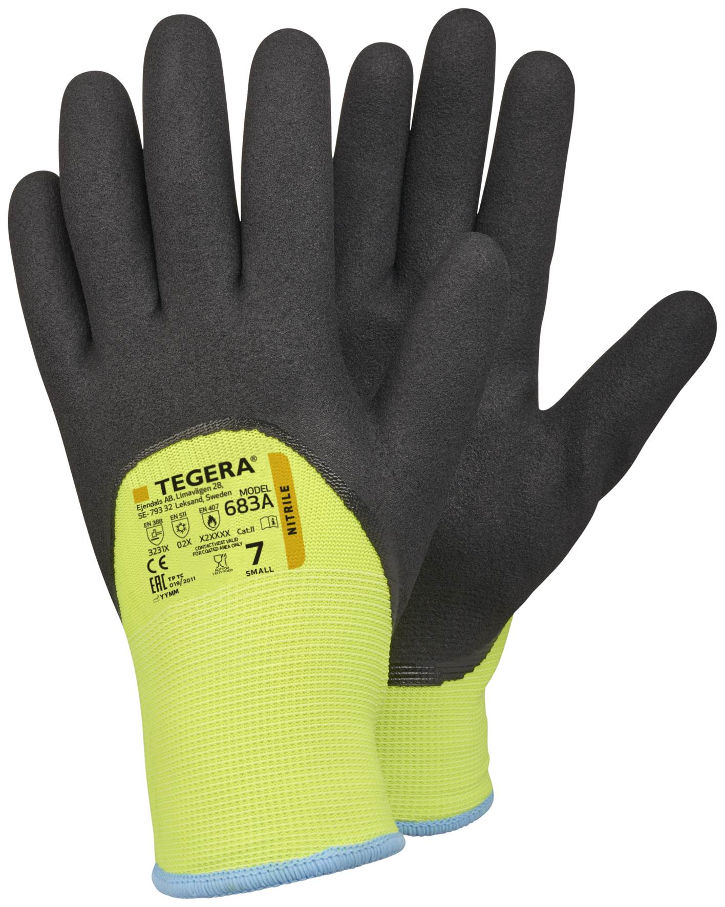 Syntetisk Handske Tegera 683a  10
