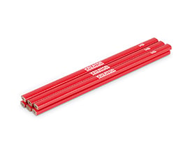 Tømrer Blyant 245 Mm Rød   Stk