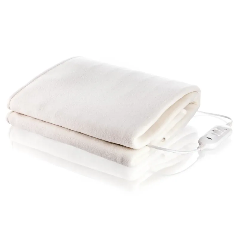 Tristar Bw-4753 Varmelagen Og -pude Elektrisk Sengevarmer 60   Hvid Fleece