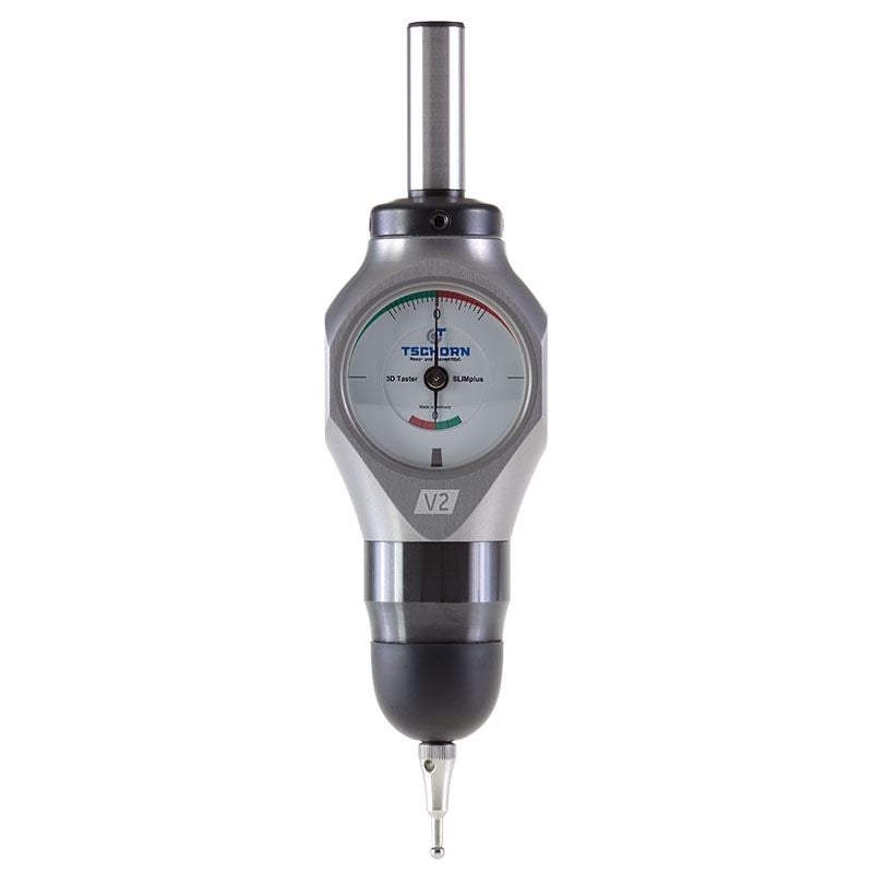 Tschorn 3d Taster Slimplus Ip67 Med ø10 Mm Skaft  Analog  Hvid Urskive