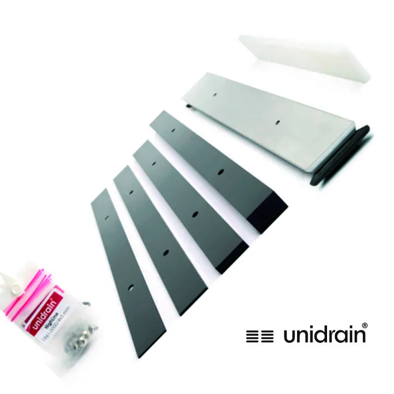 Unidrain Highline Custom Linje Kompl Rustfri Stål 800 Mm
