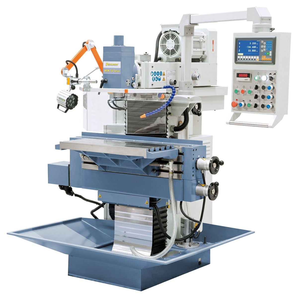 Værktøjsfræsemaskine Wfm 850 Servo Inkl   -akset Digital Es-12   3x400v