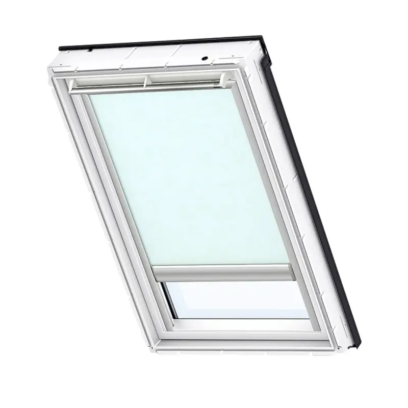 Velux Mørklægningsgardin Hvid- Alu Skinner  Dkl Mk06 1025s