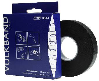 Vulktejp 2050   19mmx10m Svart