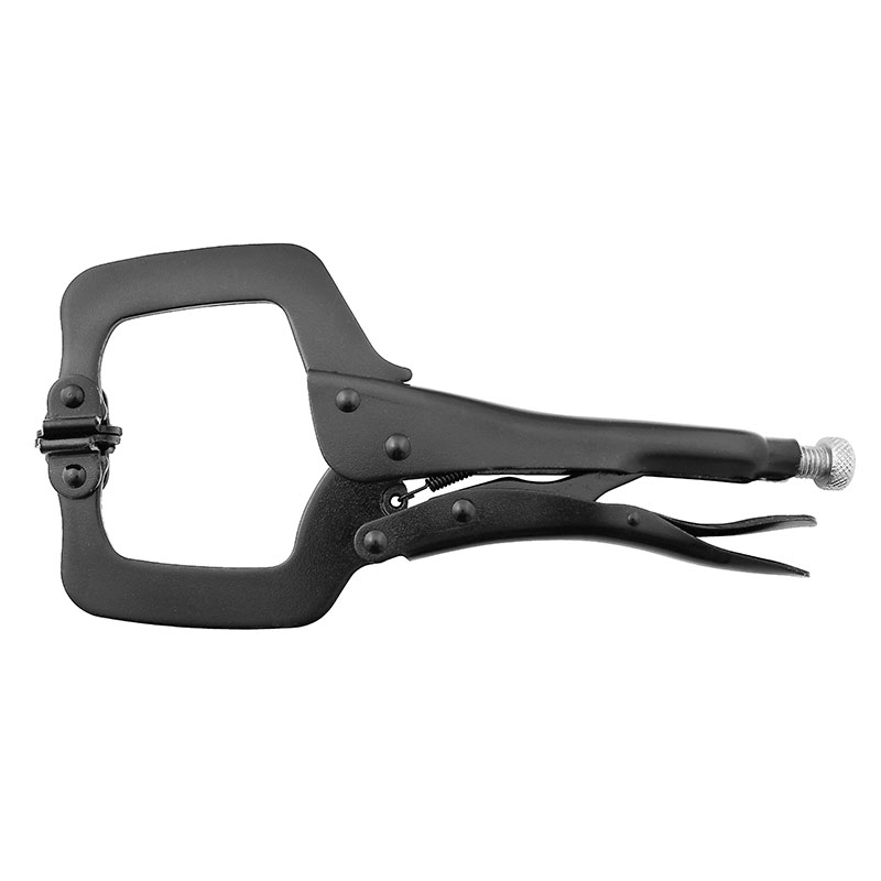 Wldpro Svejsetang D7  -klemme Med Runde Tryksko  280 Mm   11 Quot