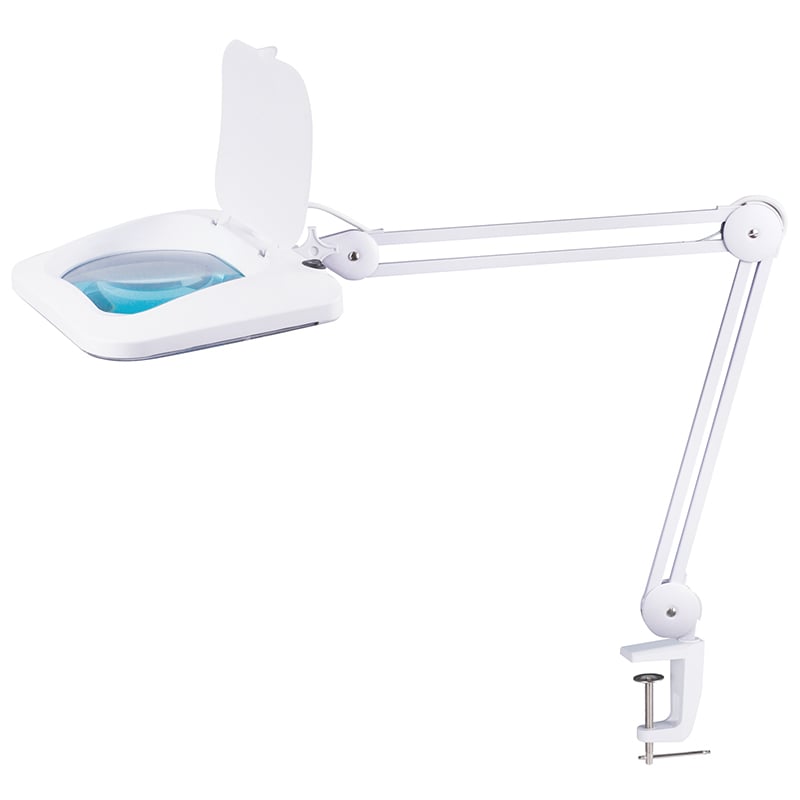 Wrkpro Led Luplampe  Quot Sirius Quot  Med 19x16 Cm Linse Og 3d Dioptri    75x