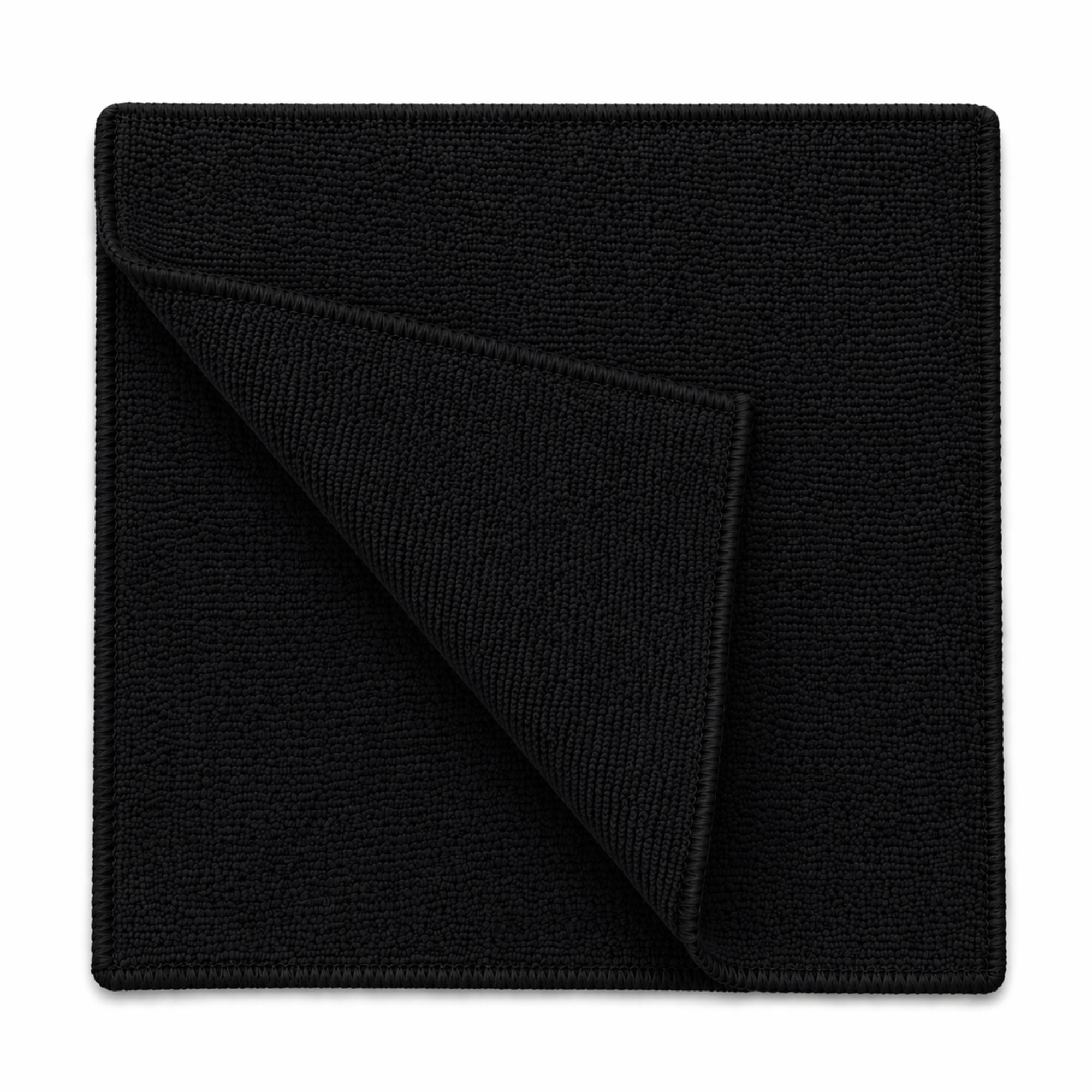 40x40cm Mikrofiberklud Sort   10 Stk