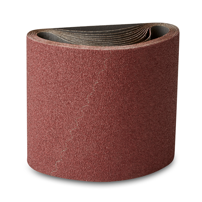 200x480mm Gulvslibebånd Rød 10 Stk   Korn P16
