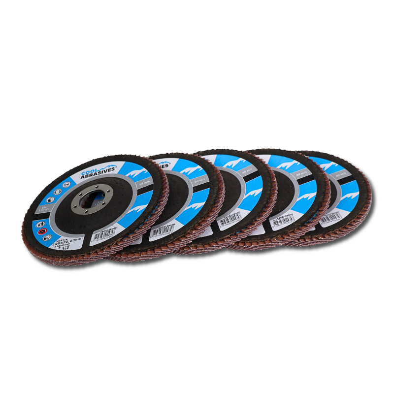 ø125mm Keramiske Lamelflapskiver  Cool Flap Disc    Stk   Korn P40