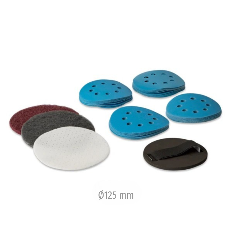 ø125mm Slibesæt Til Slibning Af Corian Bordplader
