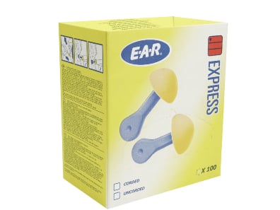 ørepropper Ear Express Uden Snor 100 Par  æske
