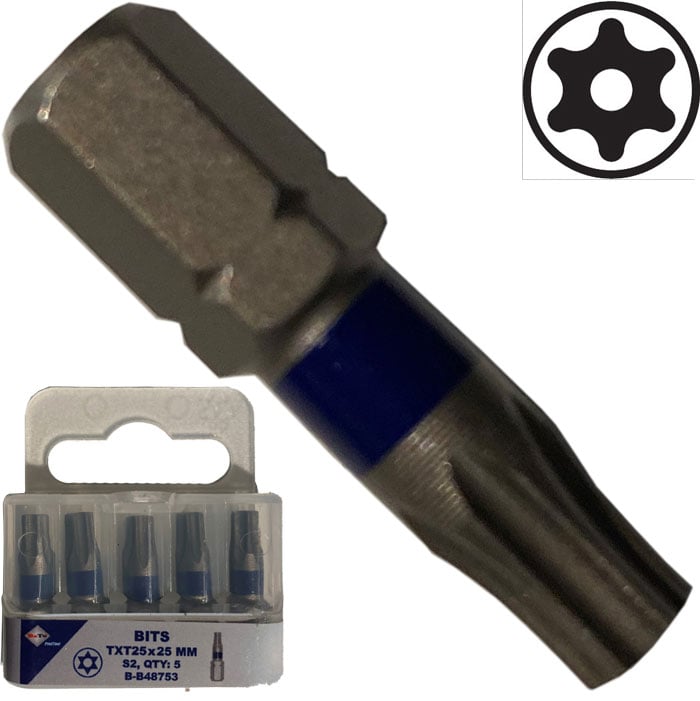 Bato     Quot  Bits Industri Torx Tamper 10   25mm