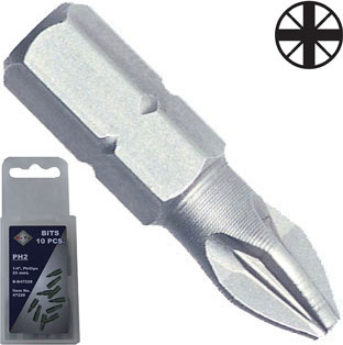Bato     Quot  Bits Pz1   25mm  10 Stk  Pk