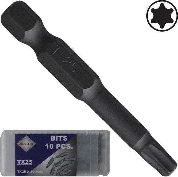 Bato     Quot  Bits Torx 15   50mm  10 Stk  Pk