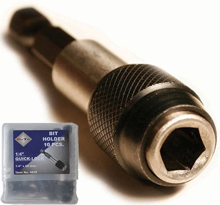 Bato     Quot  Bitsholder Quicklock 60mm  10 Stk  Pk