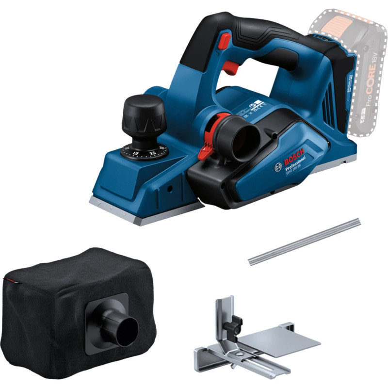 Bosch Akkuhøvl Gho 18v-26 06015b5001