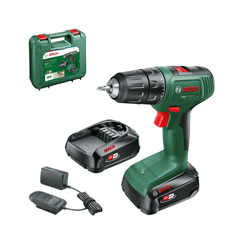 Bosch Akkuskruemaskine Easy 18v 2x2 0ah 06039d8005