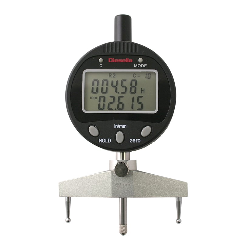 Digital Radius Måler  -700 Mmx0 01 Mm For Ind- Og Udvendig Måling