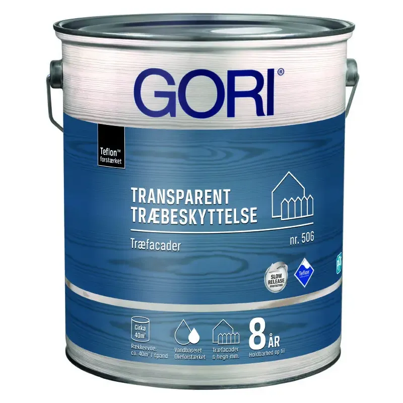 Dyrup Gori 506 Træbeskyttelse Transparent Nød     Liter
