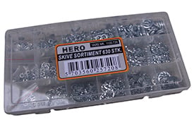 Hero Skive Sortiment 630 Stk