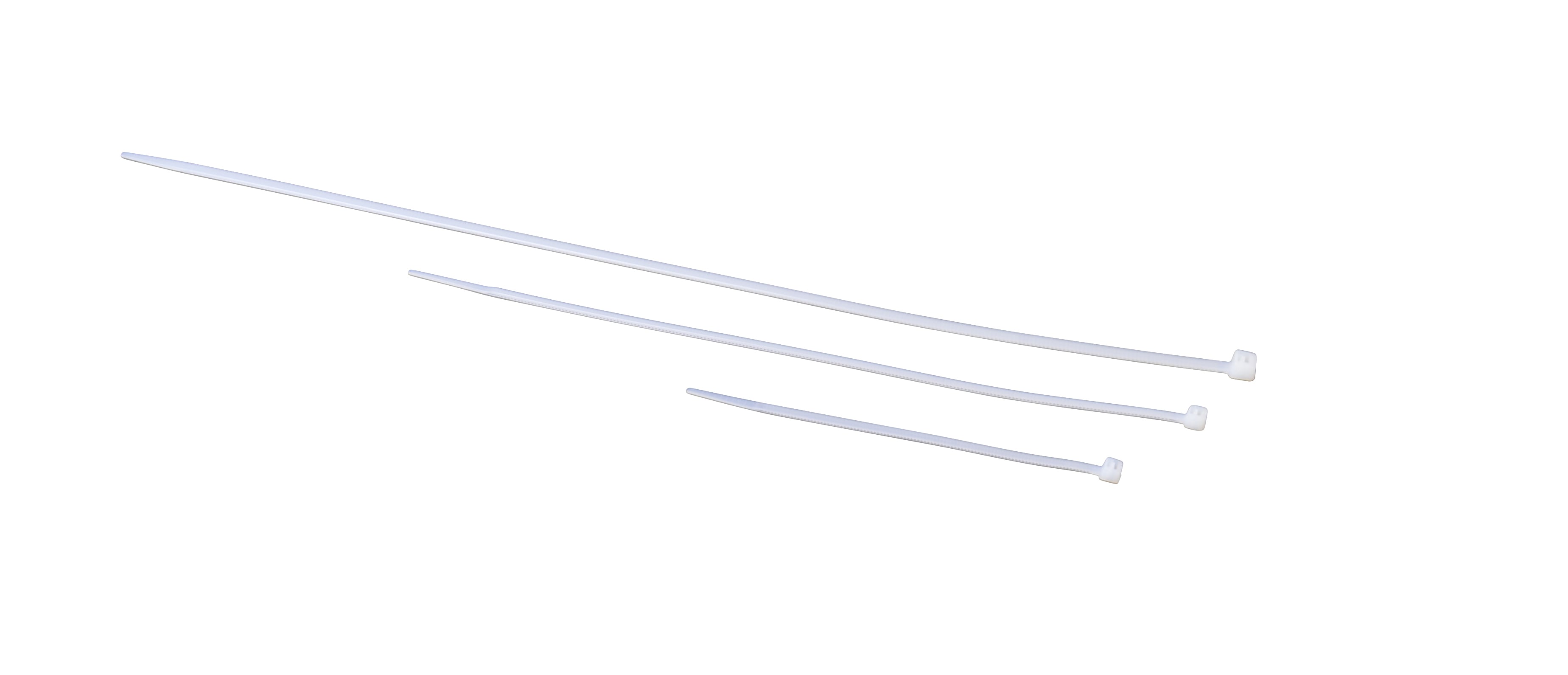 Kabelstrips 300 Stk  Hvid