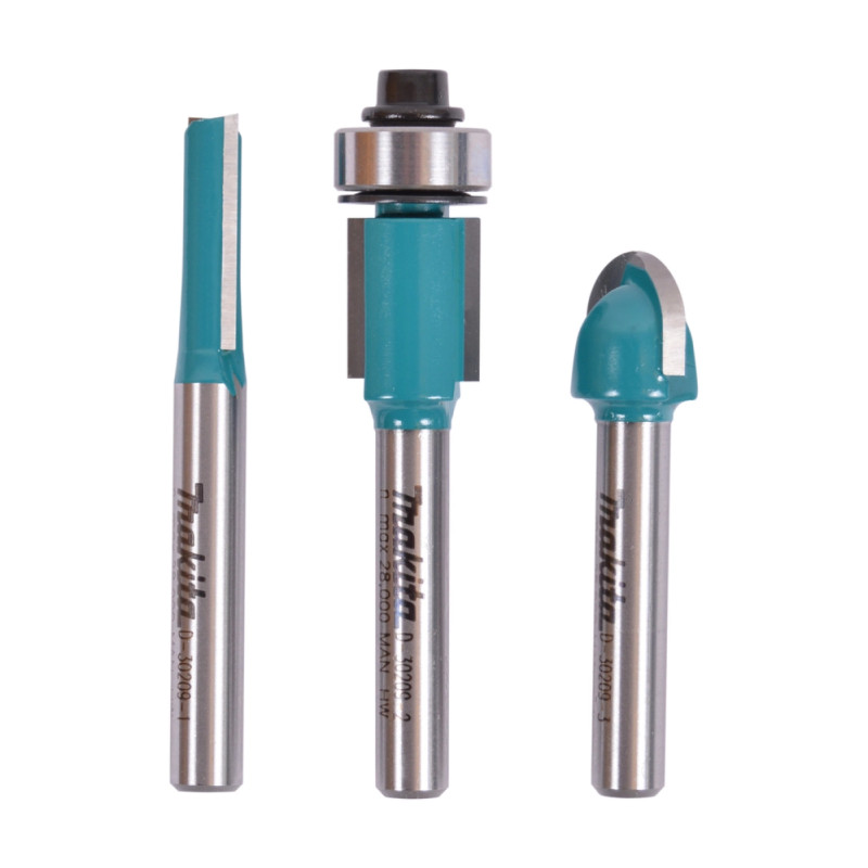 Makita Fræsesæt 3stk   -30209
