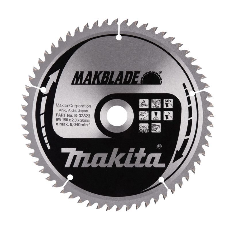 Makita Hm Klinge 190x20x60z Makblade  -32823