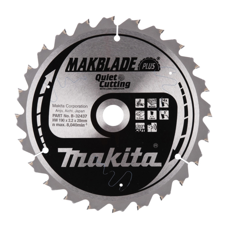 Makita Hm Klinge 190x20x24z Makblade  -32437