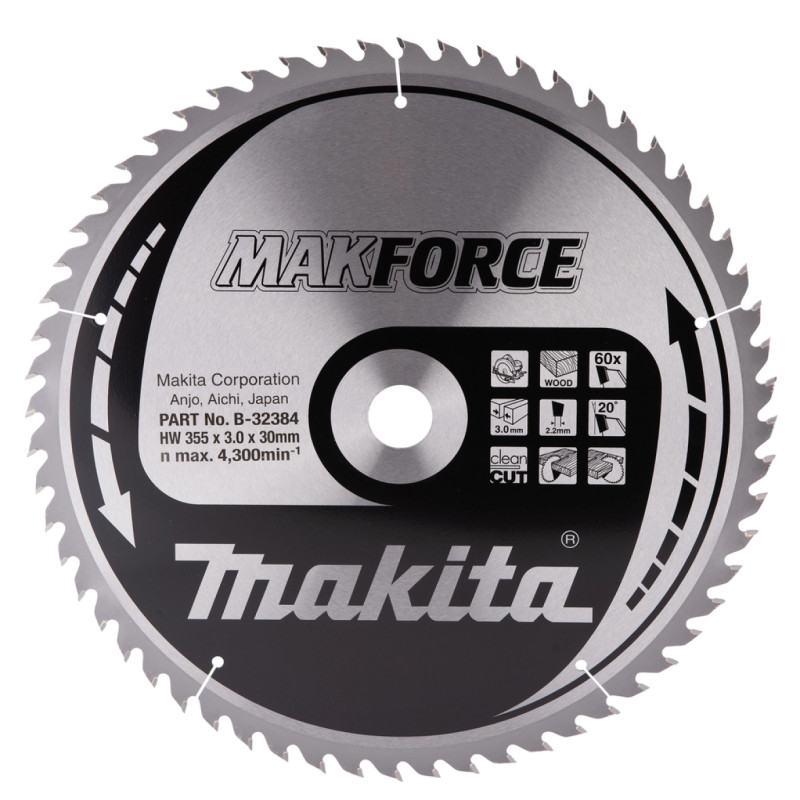 Makita Hm Klinge 355x30x60z Makforce  -32384