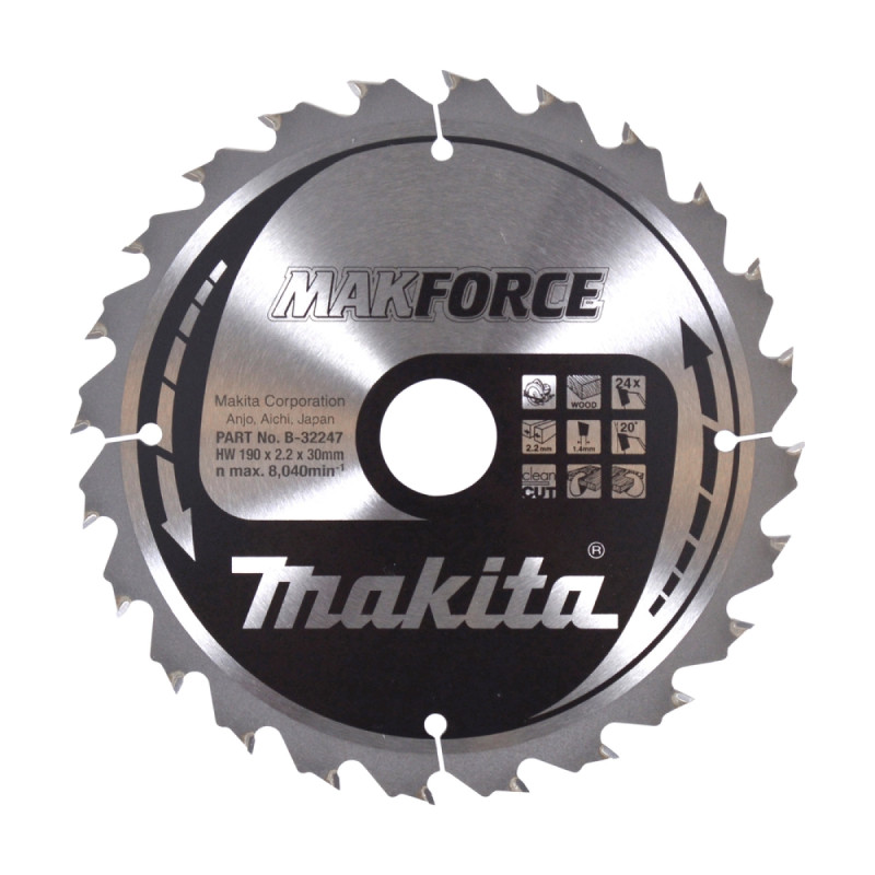 Makita Hm Klinge 190x30x24z Makforce  -32247