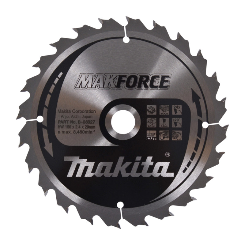 Makita Hm-klinge 180mm 16t  -08327