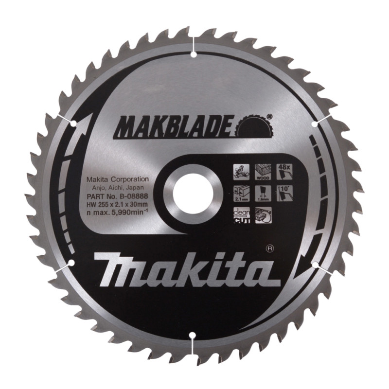 Makita Hm-klinge 255mm 48t  -08888