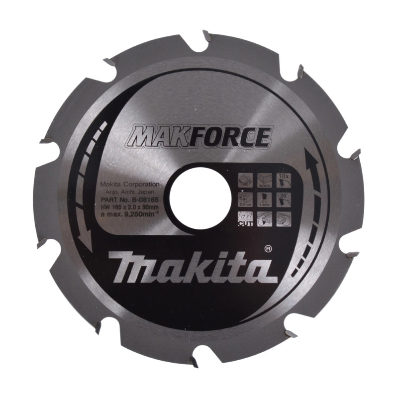 Makita Hm-klinge 165mm 10t  -08165