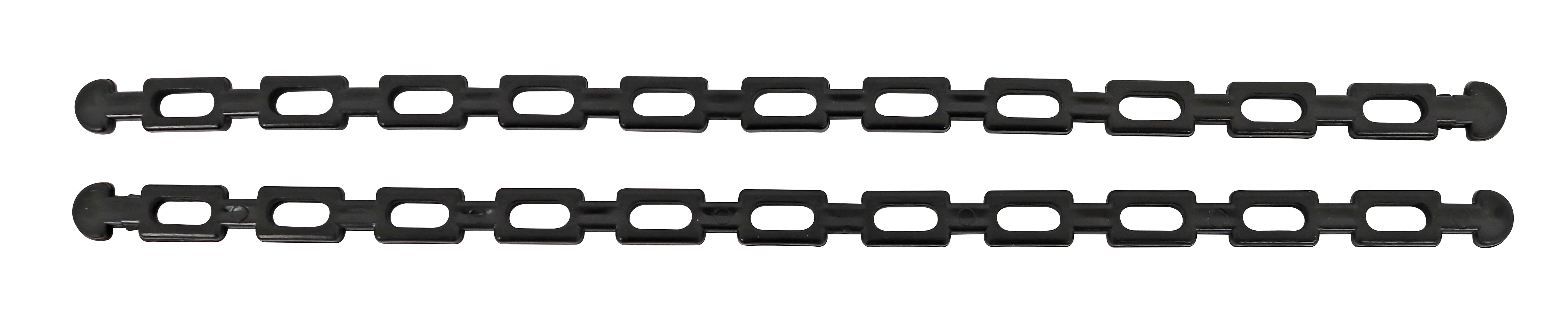 Opbindingsbånd 25cm   Stk  Sort