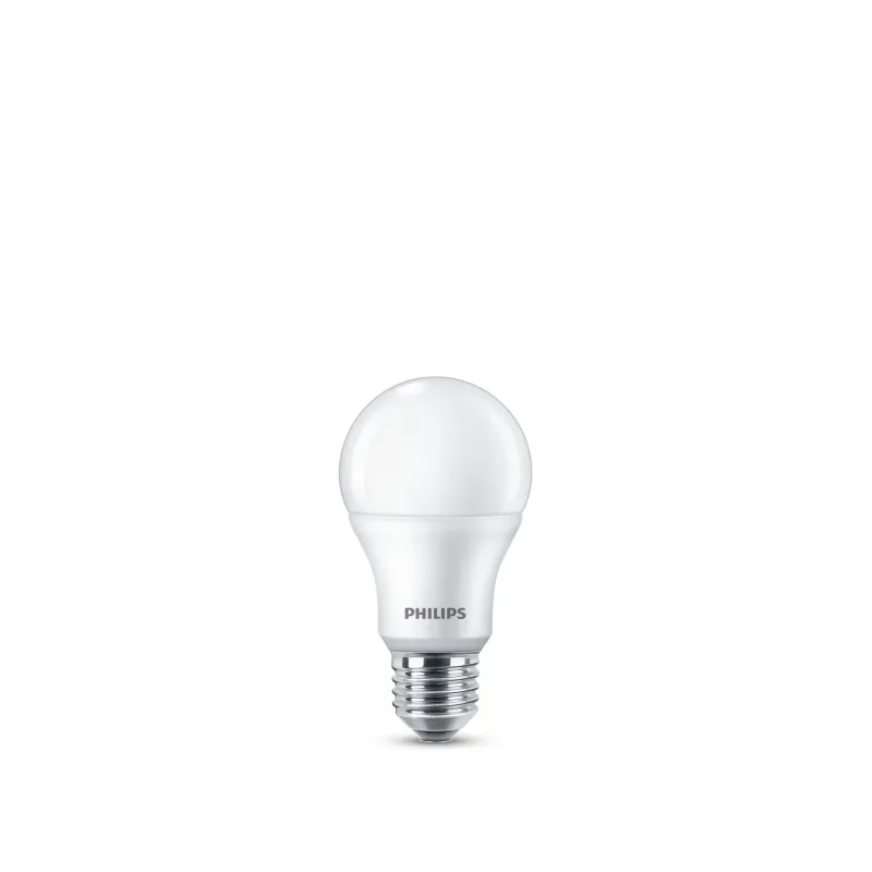 Philips Led Standardpære E27 Mat 60w Varm Hvid
