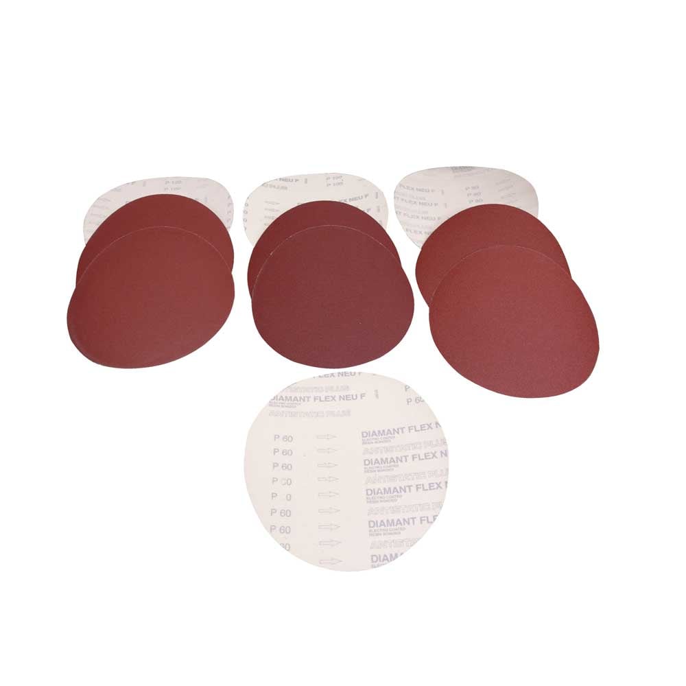 Sliberondel Velcro ø126 Mm Sortiment Holzmann Stk75kset