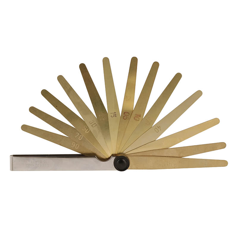 Søgerblade Messing   05-  50 Mm  13 Blade  100 Mm  Antimagnetisk