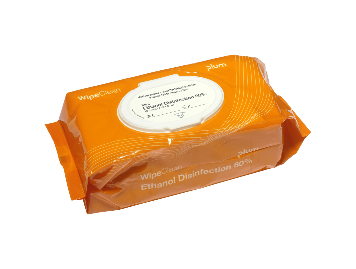 Wipeclean Plum Ethanol 80  Small