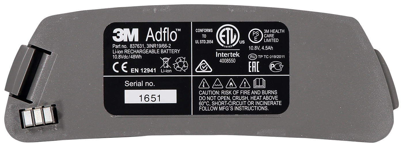 Adflo Batteri 837631v2 Li-ion Heavy-duty