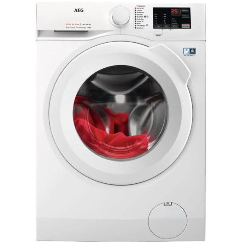 Aeg Lr612m84i Frontbetjent Vaskemaskine 1100005530